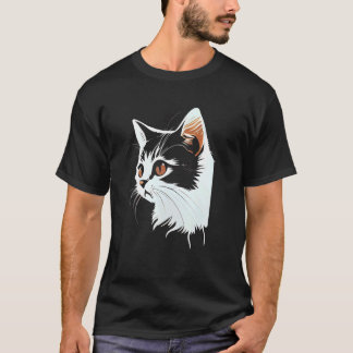 T-shirt Chat visage chat