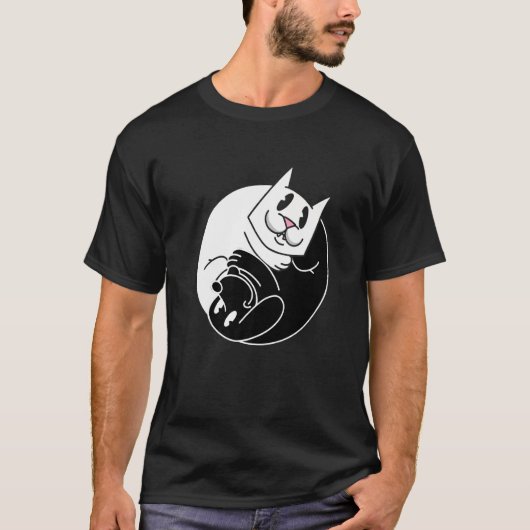 T-shirt Chat Ying Chien Yang (Devant)