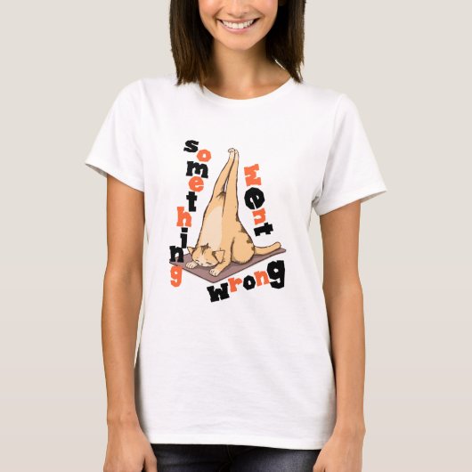 T-shirt chat Yoga (Devant)