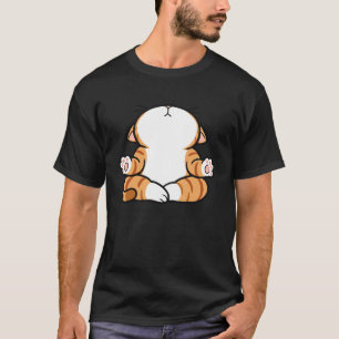 T-shirt Chat zen yoga Pose Amoureux des Animaux Mignons