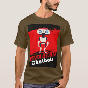T-shirt Chatbots Robot Robotique Révolution Robot Ingénieu