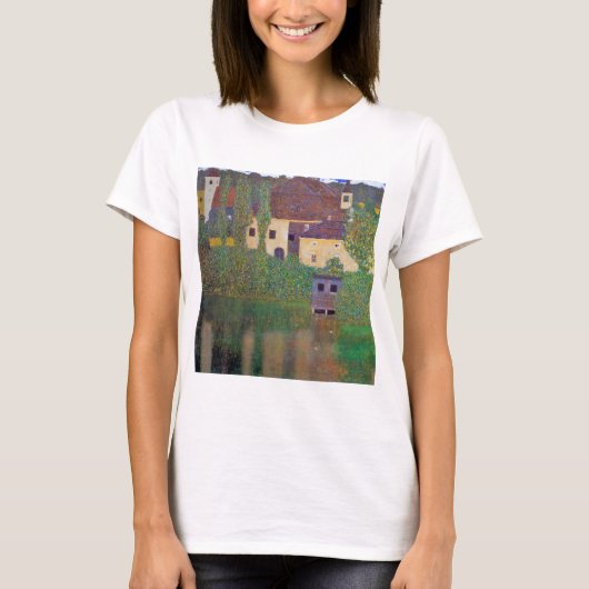 T-shirt Château aquatique, Gustav Klimt (Devant)