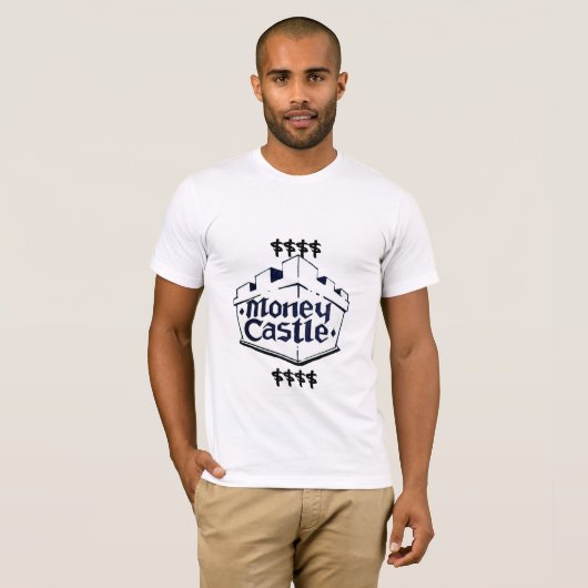 t-shirt château d'argent (Devant entier)