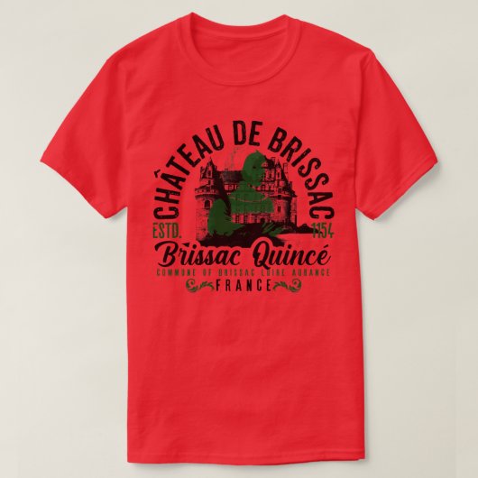 T-shirt Château de Brissac (Design devant)