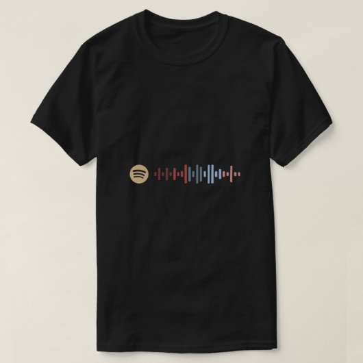 T-shirt Château de Howl - Code Spotify Classique (Design devant)