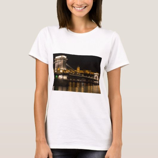 T-shirt Château de Hungary Budapest (Devant)