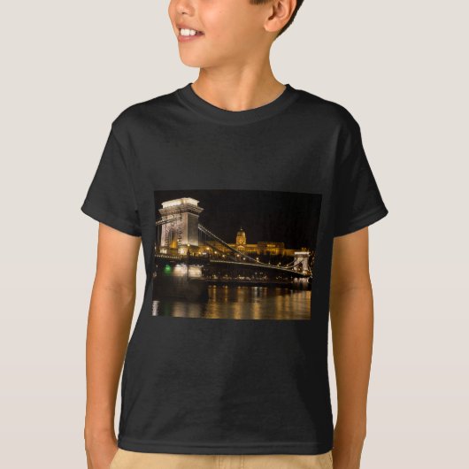 T-shirt Château de Hungary Budapest (Devant)