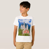T-shirt Château de Neuschwanstein Allemagne (Devant entier)