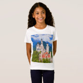 T-Shirt Château de Neuschwanstein Allemagne (Devant entier)