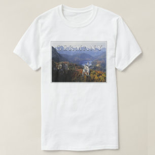T-shirt Château de Neuschwanstein Allemagne, Bavière