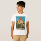 T-shirt Château de Peles Roumanie (Devant entier)