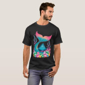 T-shirt Château de Queue de Sirène (Devant entier)
