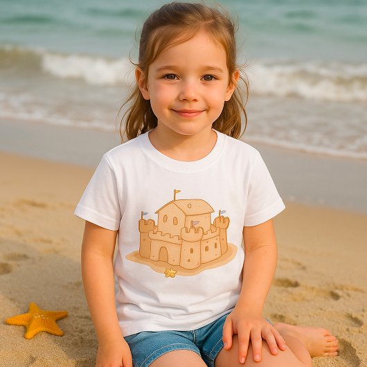 T-shirt Château de Sable