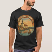 T-shirt Château de Svendborg Danemark (Devant)