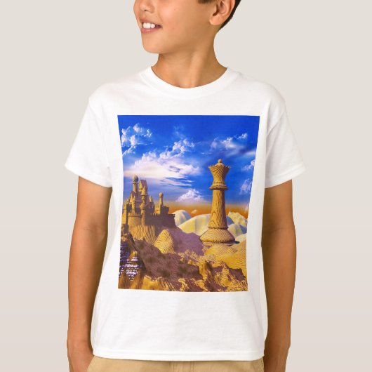 T-shirt Château d'échecs (Devant)