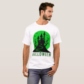 T-SHIRT CHÂTEAU D'HALLOWEEN (Devant entier)