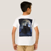 T-shirt Château d'Imaginaire la nuit (Dos entier)