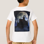 T-shirt Château d'Imaginaire la nuit (Dos)