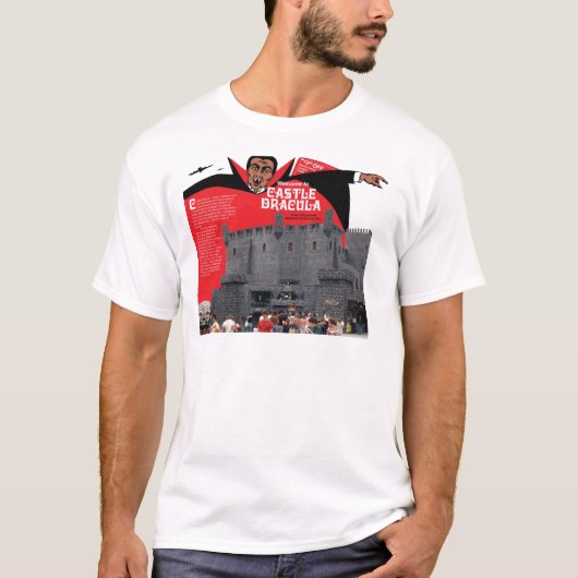 T-shirt Château Dracula dans Wildwood, New Jersey (Devant)
