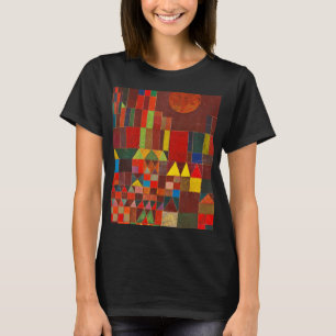 T-shirt Château et soleil, 1928 par Paul Klee
