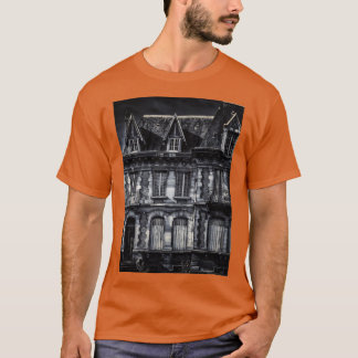 T-shirt Château halloween effrayant 2
