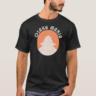 T-shirt Château minimaliste esthétique de style rétro Osak