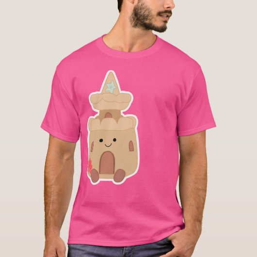 T-shirt Château Sandcastle (Devant)