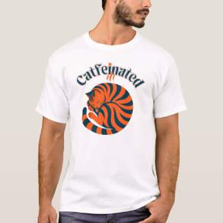 T-shirt Chatféiné Drôle Café Chat