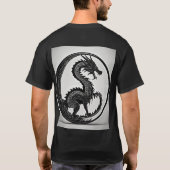 T-shirt ChatGPT Vous avez dit : dragon chinois Bechne ke l (Dos)