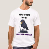 T-shirt Châtiment Wi-Fi faible (Devant)