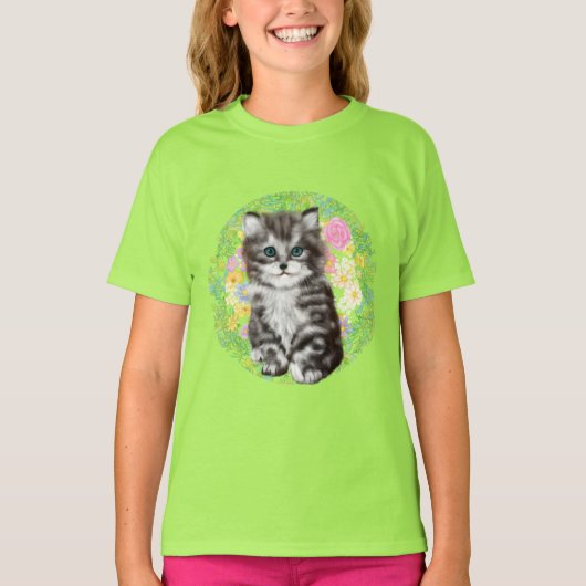 T-shirt chaton (Devant)