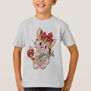 T-shirt Chaton