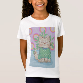 T-Shirt Chaton avec pull-over ponctué