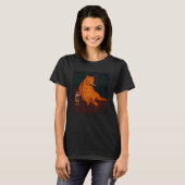 T-shirt Chaton Cigarette Drôle Chat Fumeur Mème (Devant entier)