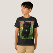 T-shirt Chaton de Gustav Klimt (Devant entier)