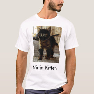 T-shirt Chaton de Ninja