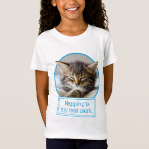 T-Shirt Chaton dormant