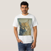 T-shirt Chaton Drôle Et Adorable (Devant entier)