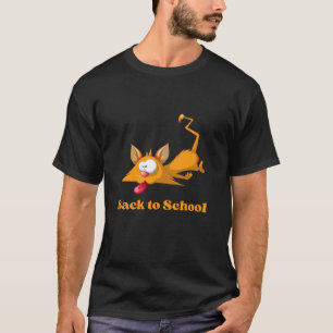 T-shirt Chaton Épuisé Chat Drôle Humour Sarcastique Retour