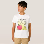 T-shirt Chaton mignon (Devant entier)