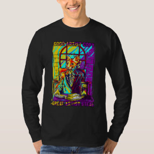 T-shirt chaton voyou gangsta minou chat gangster