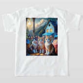 T-shirt Chatons Adorables (Couchage Retour)