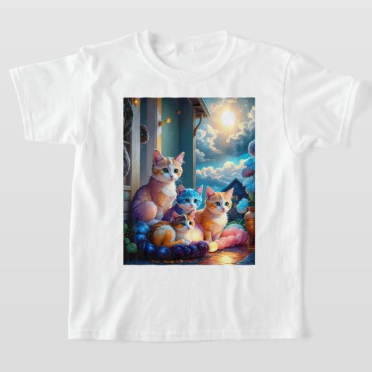 T-shirt Chatons Adorables (Poser)