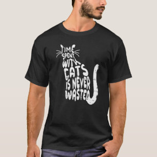T-shirt Chatons Chats Propriétaire Kitty Ronce Ronron Typ