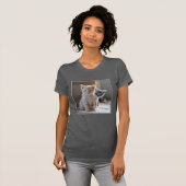 T-shirt Chatons curieux (Devant entier)