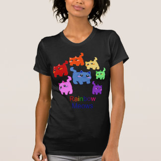 T-shirt Chatons d'arc-en-ciel !
