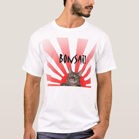 T-shirt Chatons de bonsaïs (Devant)