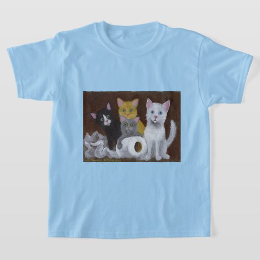 T-shirt Chatons Joueurs (Poser)