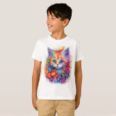 T-shirt Chatons jumeaux (Devant entier)