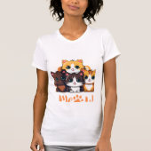 T-shirt chatons pour (Devant)